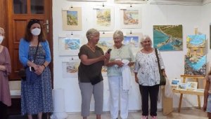 'Kalkan Renk Cümbüşü' sergisi