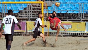 Alanya'da Plaj Futbolu Süper Final heyecanı