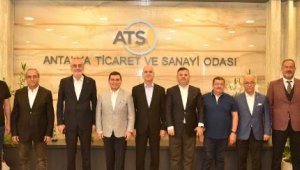 Başkan Tütüncü'den, ATSO Başkanı Bahar'a ziyaret