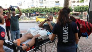Kavgada vuruldu, yaralı halde eve gitti; o anlar kamerada