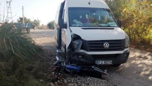 Serik'te kaza: 1 yaralı