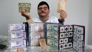 15 yılda 700 eski paranın yer aldığı koleksiyon oluşturdu