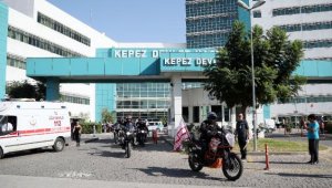 Antalya'da motorcular organ bağışına dikkat çekti