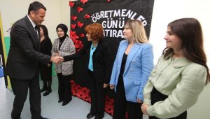 Başkan Ulutaş öğretmenleri ziyaret etti