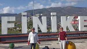 Finike'de Ruslardan çevre temizliği