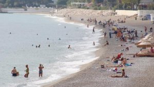 Kasım ayının ortasında deniz keyfi