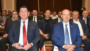 KKTC Cumhurbaşkanı Ersin Tatar Antalya esnafıyla bir araya geldi
