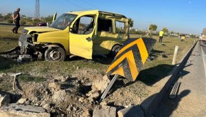 Manavgat'ta kaza: 1 ölü, 2 yaralı