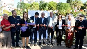 Muratpaşa'da 'Amasyalı Strabon Parkı' törenle açıldı