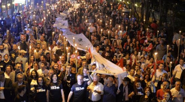 Muratpaşa'dan 'Ata'ya Saygı Yürüyüşü'