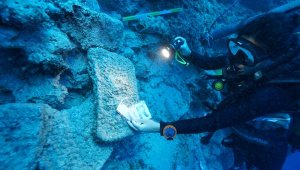 Tunç Çağı batığında 3 bin 600 yıllık kurşun ağırlıklar bulundu
