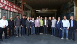 Tütüncü'den Yeşil Akdeniz Sanayi Sitesi'ne tapu müjdesi