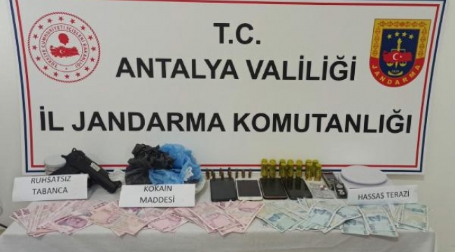 Alanya'da uyuşturucu operasyonu: 7 gözaltı