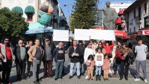 Antalya'da 'yüksek kira' protestosu