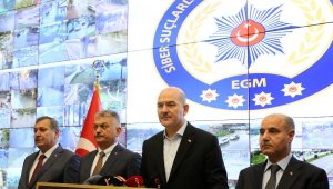 Bakan Soylu: Uluslararası Sanal Ağ Operasyonu'nda 101 kişi gözaltına alındı
