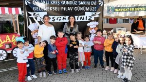 Çolaklı ve Side Kreş'ten pilav günü