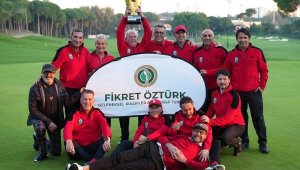 Fikret Öztürk Kulüplerarası Golf Turnuvası'nda Kemer Country şampiyon oldu