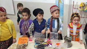 Öğrenciler, tezgaha geçip satış yaptı
