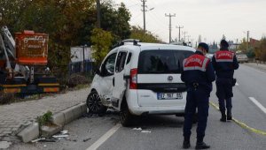 Serik'te kaza: 1 yaralı