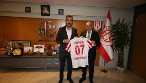 TFF Başkanı Mehmet Büyükekşi'den Antalyaspor'a ziyaret