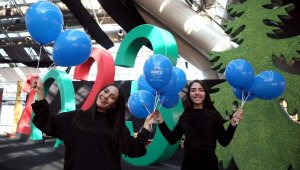 Yılbaşı festival alanı açıldı