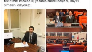 AK Parti milletvekillerinden EYT imzası
