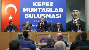 Başkan Böcek Kepezli muhtarları dinledi