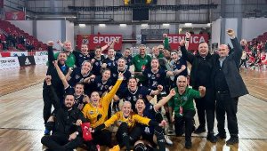 Benfica'yı yenen Mavi Kelebekler, çeyrek finalde