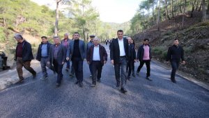 Dirgenler-Ortabağ-Gürsu yoluna sıcak asfalt