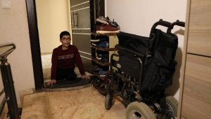 Engelli İbrahim'in eli, ayağı olan sandalyesinin aküsü çalındı