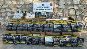 Jandarmadan kaçak tütün operasyonu