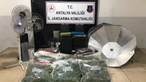 Manavgat'ta uyuşturucu operasyonunda 2 gözaltı