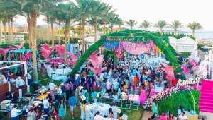Mısır'daki Hint düğünü Rixos'ta yapıldı