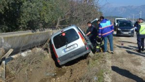 Serik'te kaza: 1 yaralı