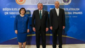TBMM Başkanı Şentop'tan 6 ülkenin temsilcileriyle görüşme