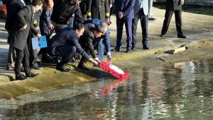 Topçu Yüzbaşı Mustafa Ertuğrul ve silah arkadaşları Kaş'ta etkinliklerle anıldı