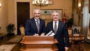 Vali Yazıcı, Kuveyt Büyükelçisi Alenzi'yi kabul etti