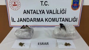 Yolcu otobüsünde 3 kilo 600 gram uyuşturucu ele geçirildi