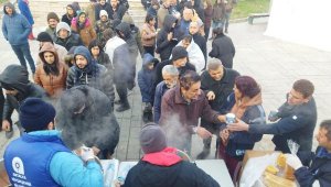 Antalya Büyükşehir Belediyesi aşevi Hatay'da