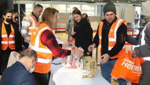 Antalya'da depremzedeler için yardım kampanyası