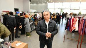 Antalya'ya gelen depremzedeler için 'Ücretsiz Mağaza' açıldı