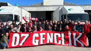 Antalyaspor'dan deprem bölgelerine yardım