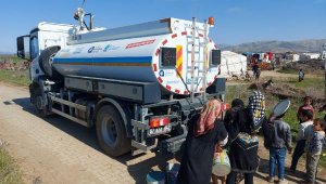ASAT, Hatay'a su verdi, canlar kurtardı