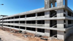 AÜ Katlı Otoparkı'nda betonarme imalatı tamamlandı