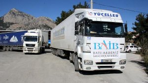 BAİB'den deprem bölgesine destek