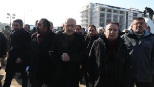 Başkan Böcek ikinci kez deprem bölgesinde