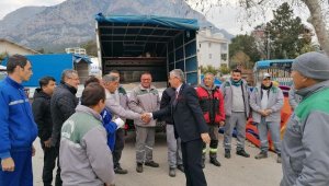 Başkan Topaloğlu'ndan personele teşekkür