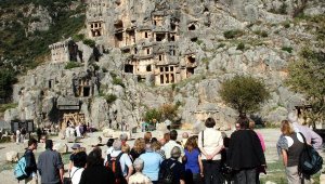 Demre ve Kaş'taki ören yerlerine 22 bin ziyaretçi