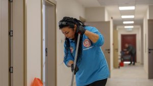Depremzedelere açılacak huzurevinde gönüllü çalışma