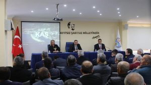 Kaş'ta kamu hizmetleri değerlendirme toplantısı yapıldı